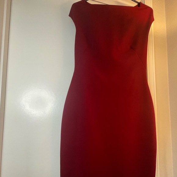 Zara Dresses & Skirts - Zara burgundy blue glass dress